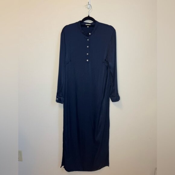 DONNI. Satiny Mandarin Dress - Picture 4 of 8